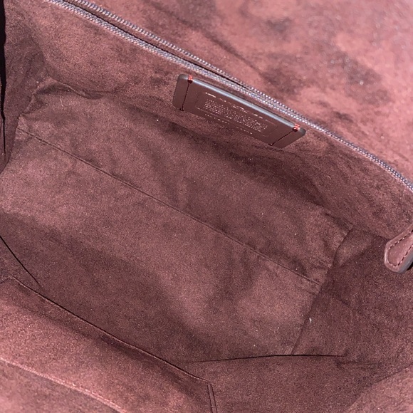 Coach KLEO C5648 Pebble Leather Backpack DARK AMETHYST Purple - Picture 12 of 12